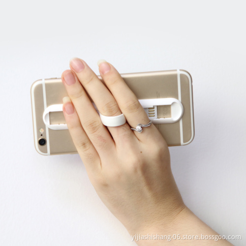 Mobile Phone Accessories Stand Holder, 3 in 1 Cell Phone Charging Holder for Android Micro USB, iPhone and Type-C